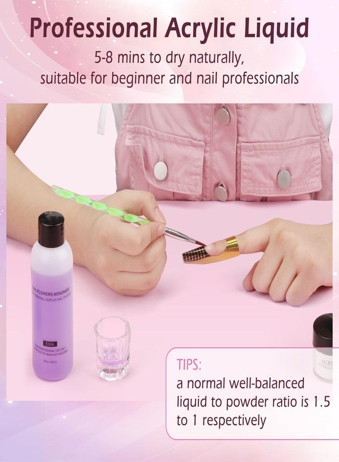 LIONVISON Practice Hand for Acrylic Nails, Fake Maniquin Training Hand for Nail Practice, Nail Practice Hand with Acrylic Nail Powder and Liquid Set, Nail Kit Set Professional Acrylic with Manincure Hand - Image 5